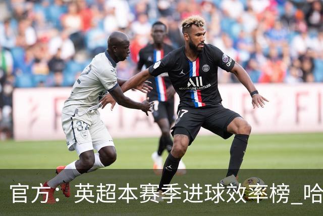 官方：英超本赛季进球效率榜 哈兰德第二杜兰第一